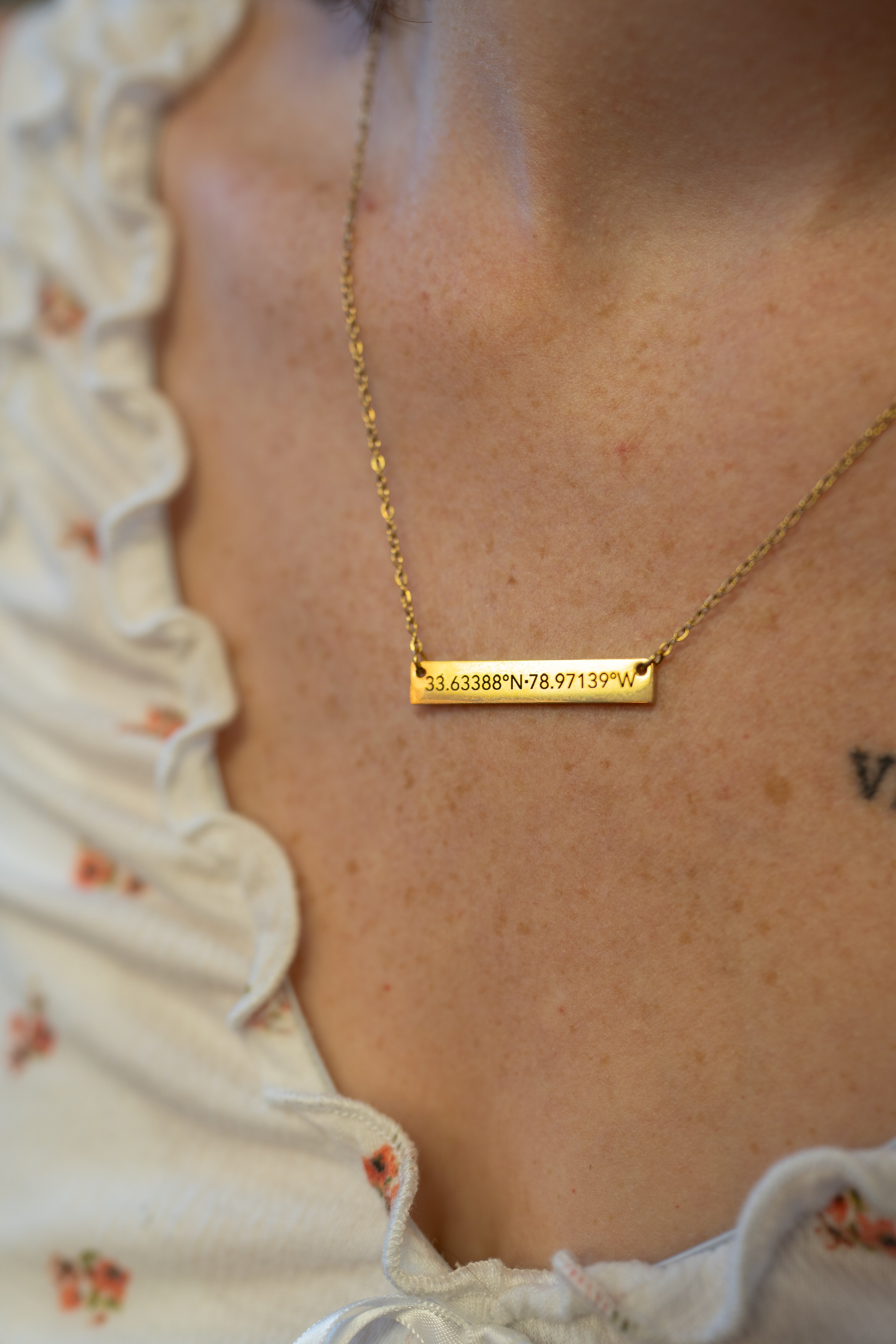 Personalized Bar Necklace