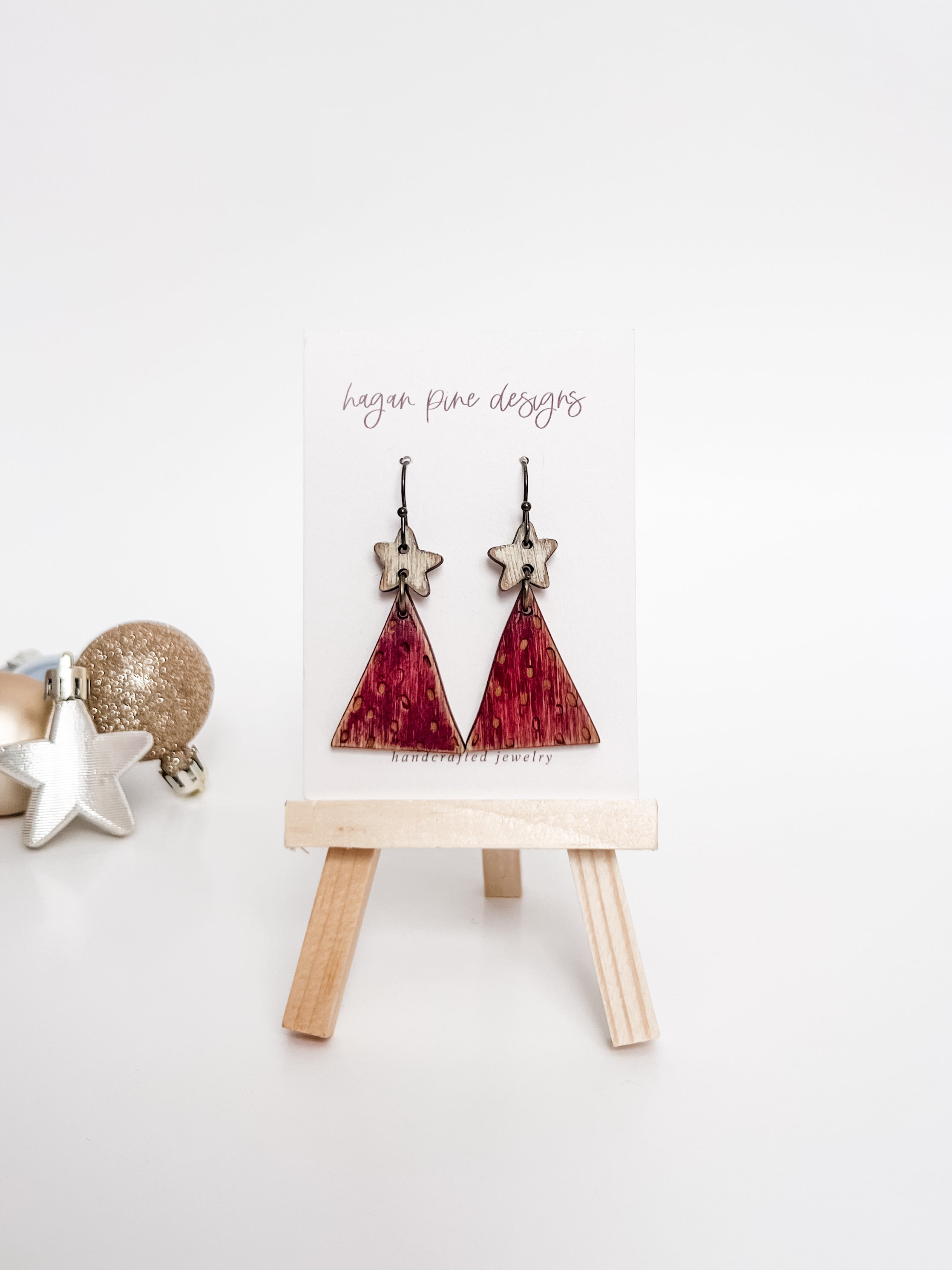 Crimson Star-Topped Tree